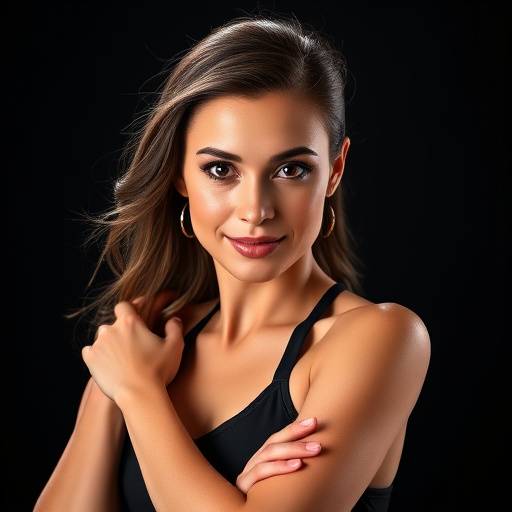 Headshot of Bianca Rossi, Dance Instructor at StageReady Academy, striking a confident pose.