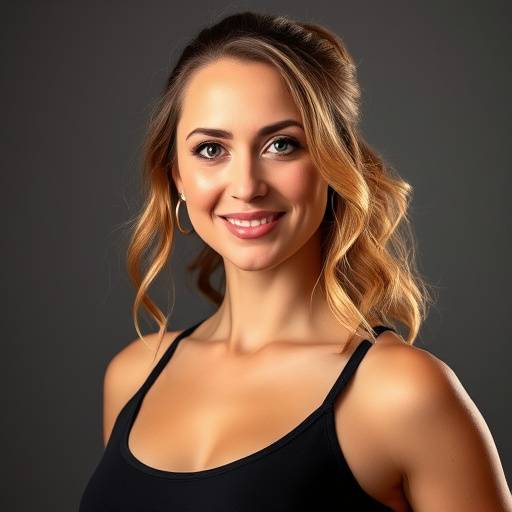 Headshot of Bianca Rossi, dance instructor, striking a confident pose.